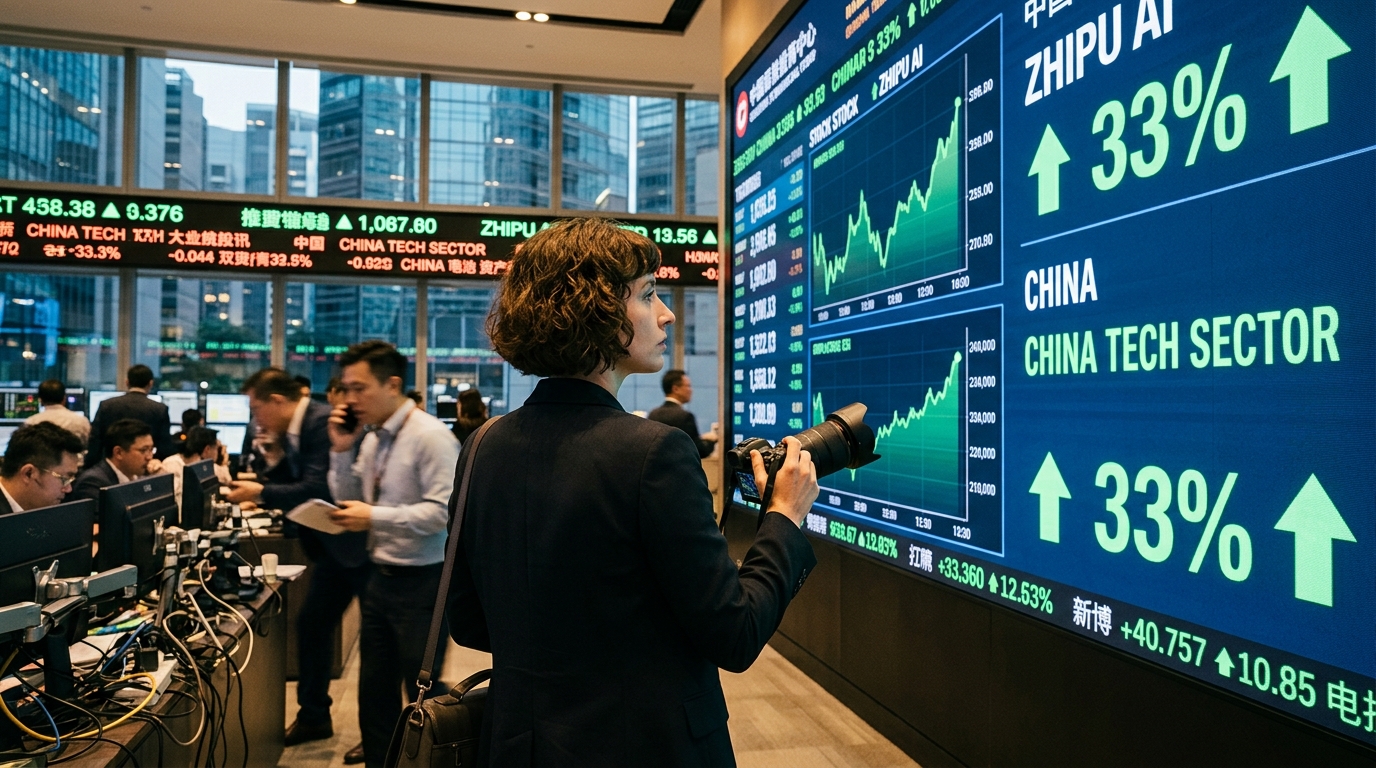 Zhipu AI: Άλμα 33% καθώς η Wall Street ποντάρει στην Κίνα μετά τους περιορισμούς της Anthropic