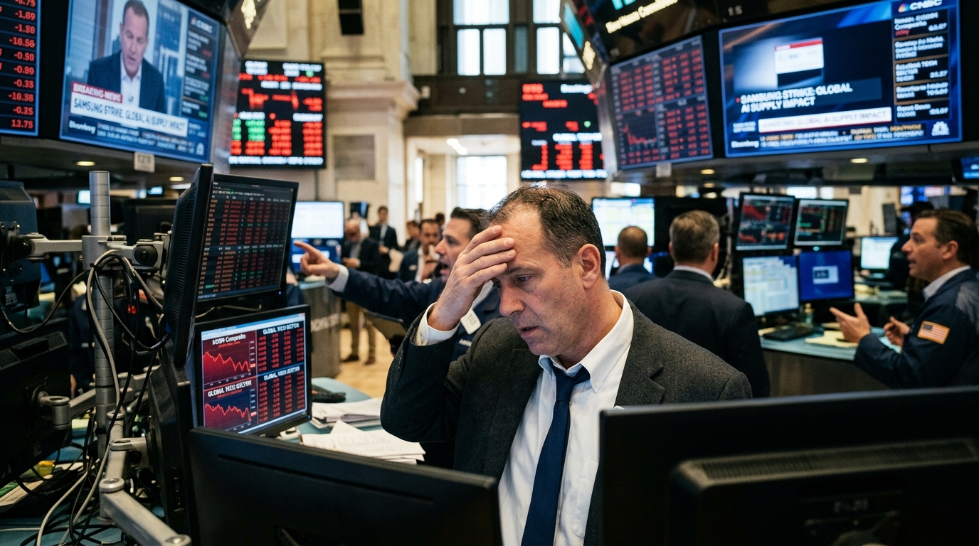 The Samsung Strike as a Geopolitical Earthquake: The Imminent Threat to Global AI
