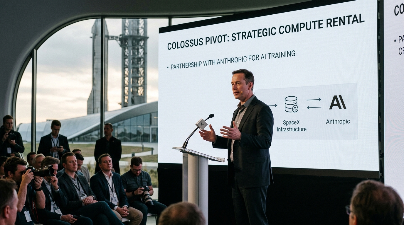 Η Στροφή του Colossus: Γιατί η SpaceX Νοικιάζει την Υπολογιστική της Ισχύ στην Anthropic
