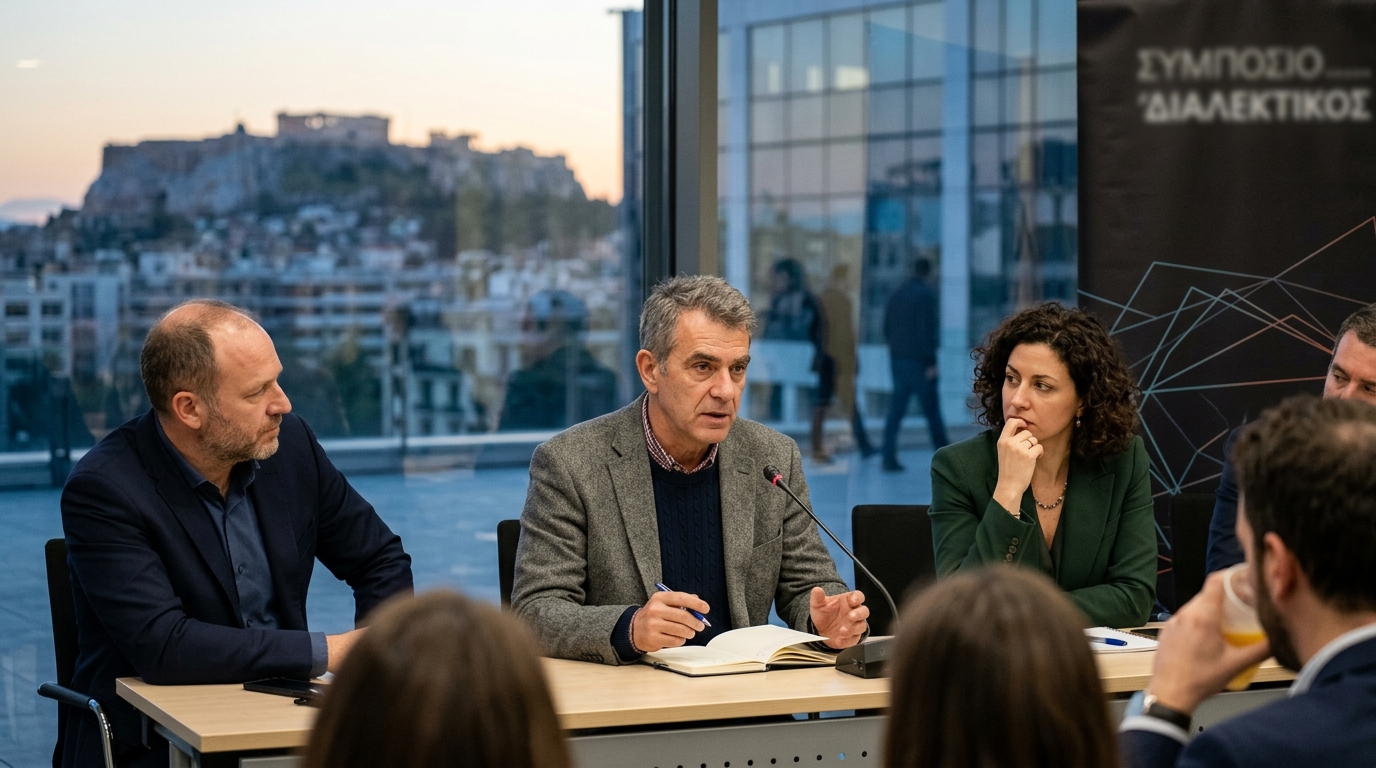 Συζήτηση για την Τεχνητή Νοημοσύνη και την εργασία στη διημερίδα της εφημερίδας Ριζοσπάστης.