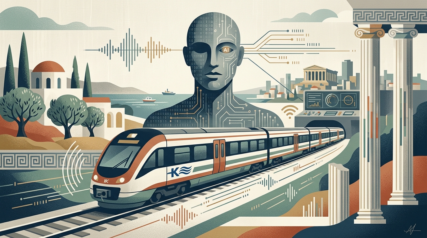 AI on the Tracks: Kyranakis’ Digital ‘Eye’ to Monitor Greek Railway Communications in Real-Time