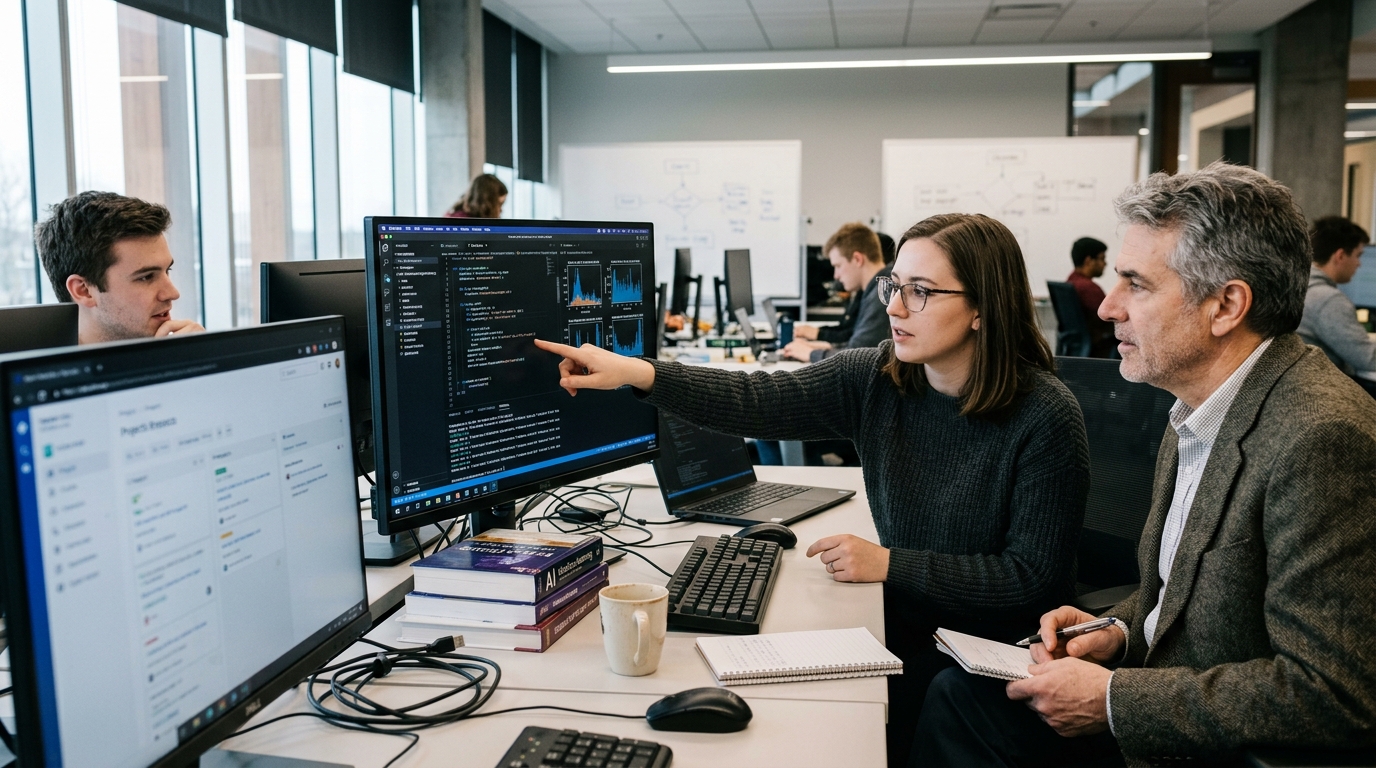 The new Newman University AI Institute focusing on workforce education and technology integration.