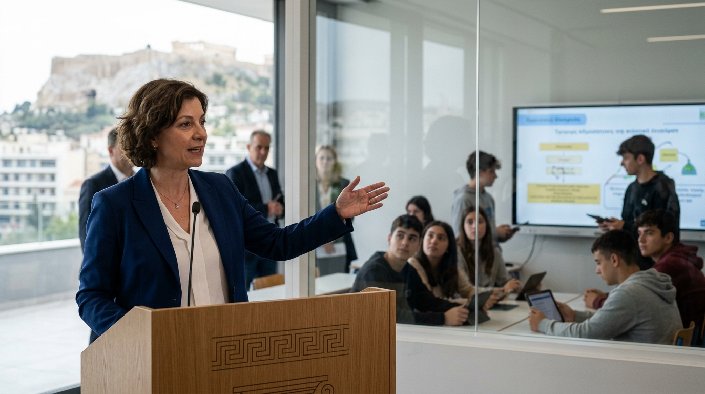 AI in Greek Education: Sophia Zacharaki’s Bold Vision for a New Era in Classrooms