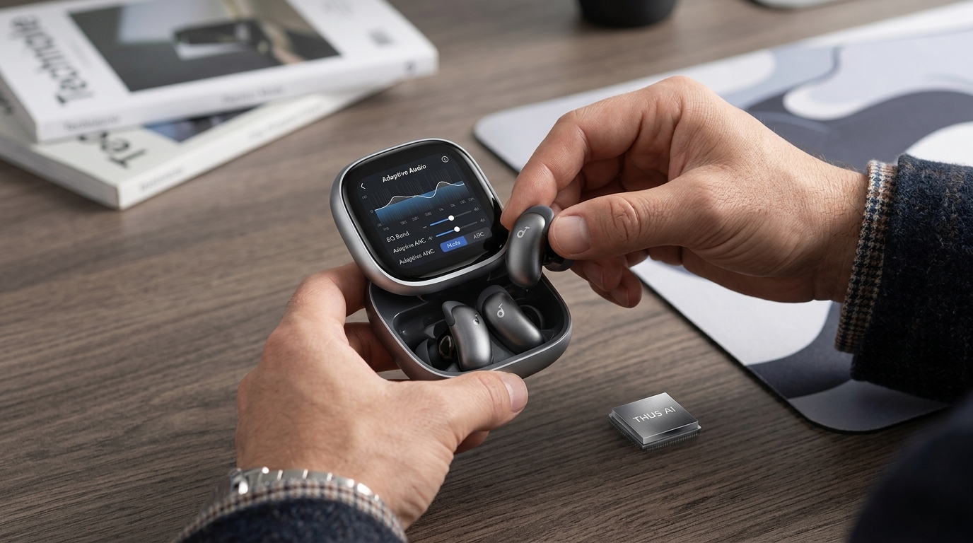 Anker Liberty 5 Pro: The Era of Adaptive Audio and the Debut of the 'Thus' AI Chip