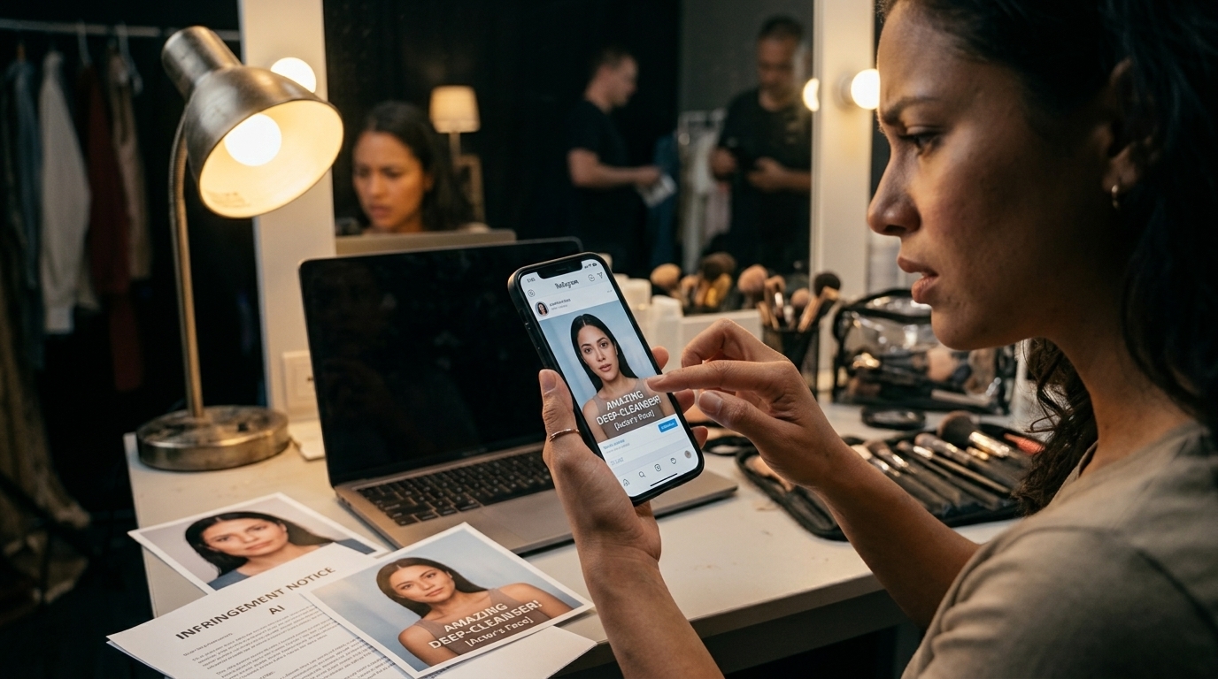 The Digital Violation of the Body: Actors Stand Against AI Deepfake Advertising
