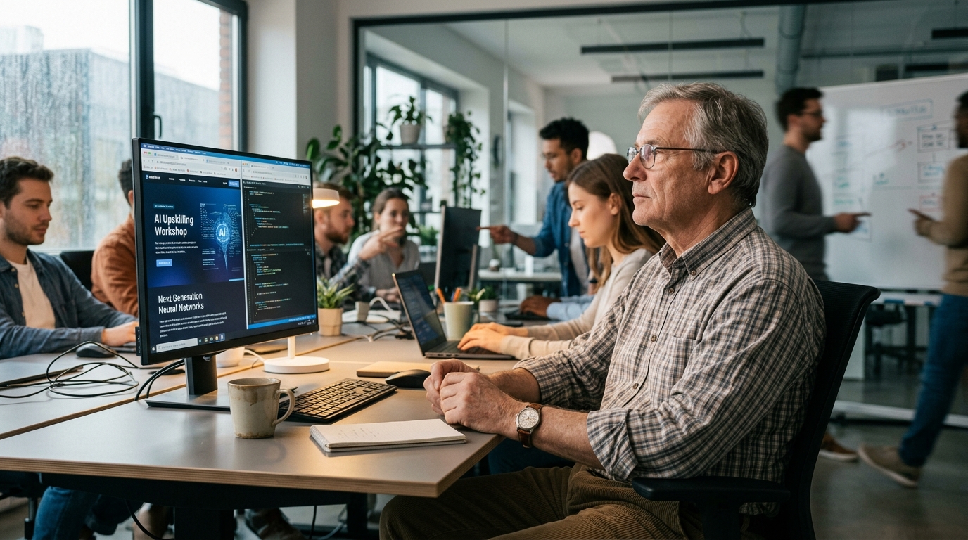 The Great Exit: Why Veteran Workers Are Choosing Retirement Over AI Upskilling
