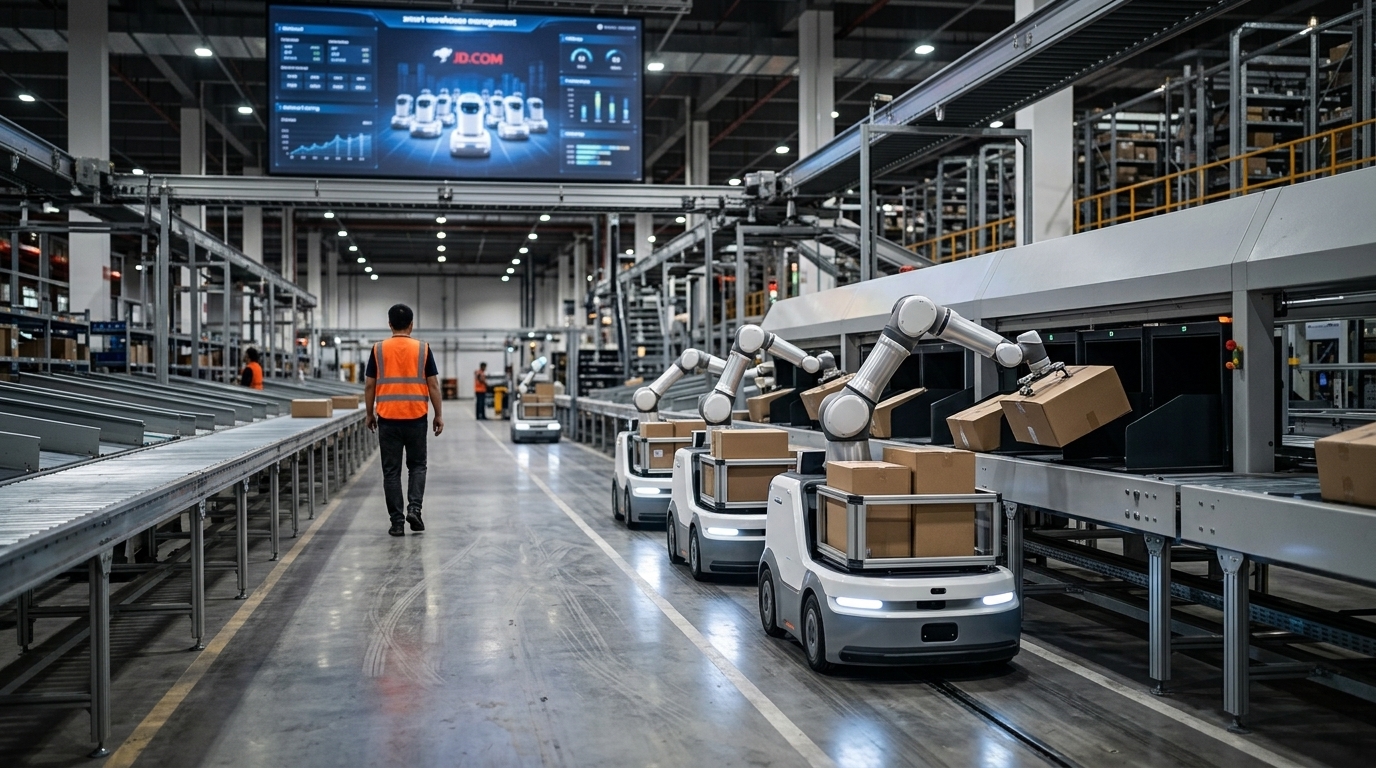 The End of the Courier: JD.com's Vision to Replace 700,000 Workers with Robots
