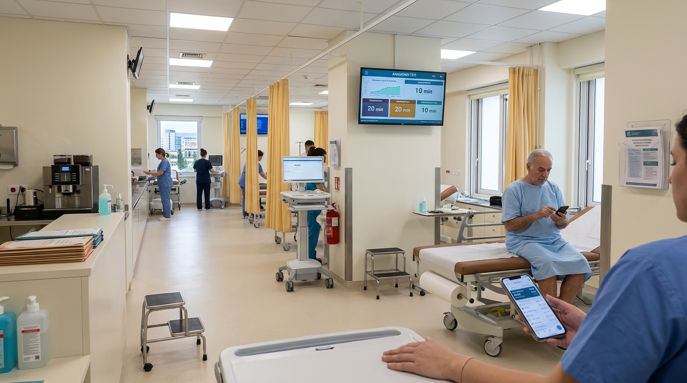Digital Revolution in Greek Healthcare: Real-Time Hospital Wait Times on Smartphones by Year-End