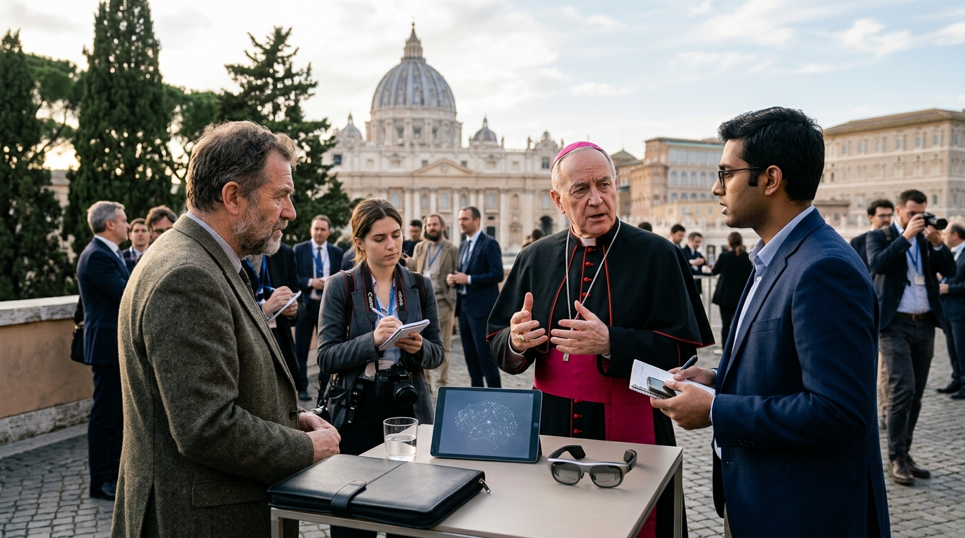 As A.I. Fever Rises in Silicon Valley, the Vatican Intervenes: Pope's Words on the Ethics of the Machine