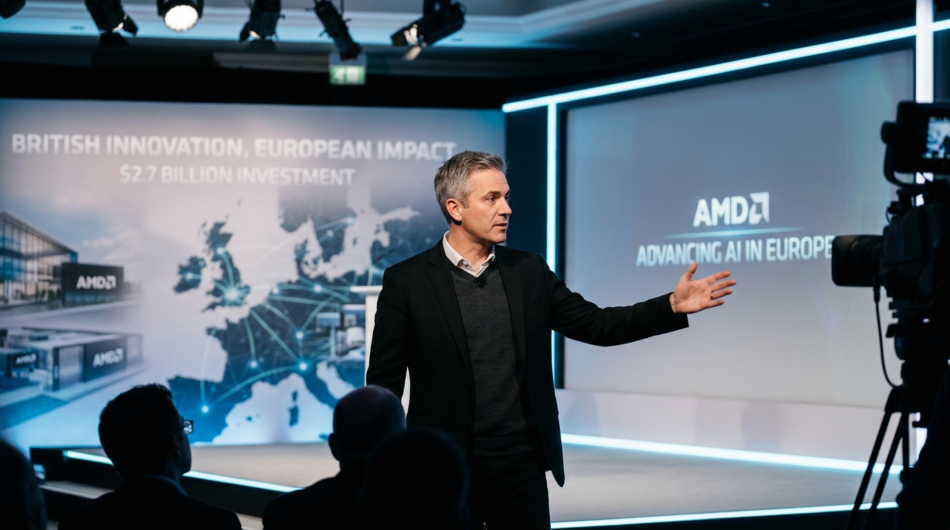 Το Στοίχημα της AMD στη Βρετανία: Μια Επένδυση 2,7 Δισ. Δολαρίων που Αναδιαμορφώνει το Ευρωπαϊκό Τοπίο της Τεχνητής Νοημοσύνης