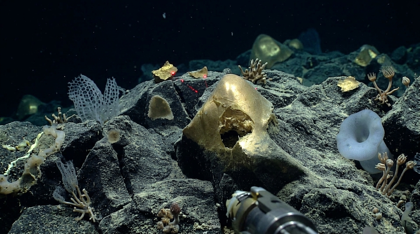 The Alaska 'Golden Orb': A Deep-Sea Mystery Unveiling the Vast Frontiers of the Unknown