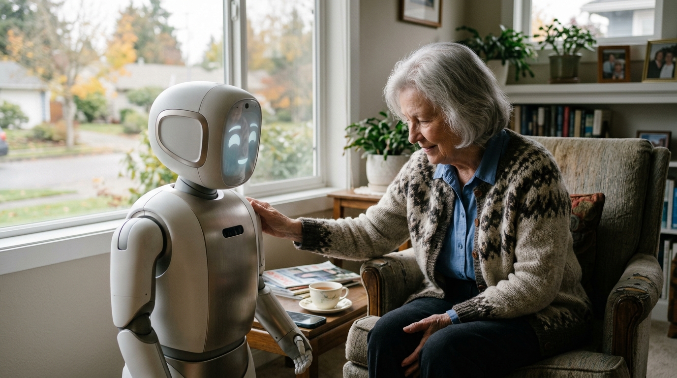 AI Is Becoming the New Companion for Aging Americans: An Ethical and Social Revolution