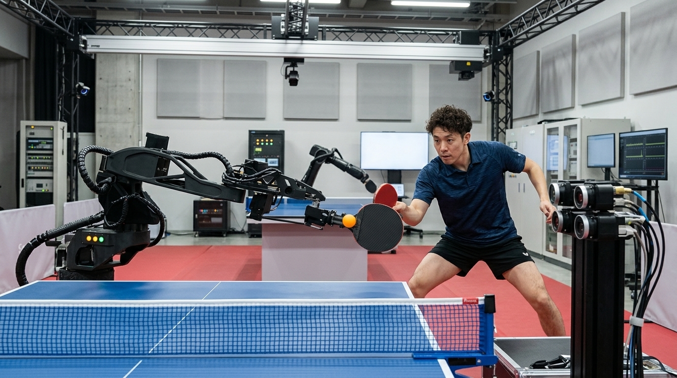 The Robotic Spin: Sony AI and the Fall of the Last Bastion in Table Tennis