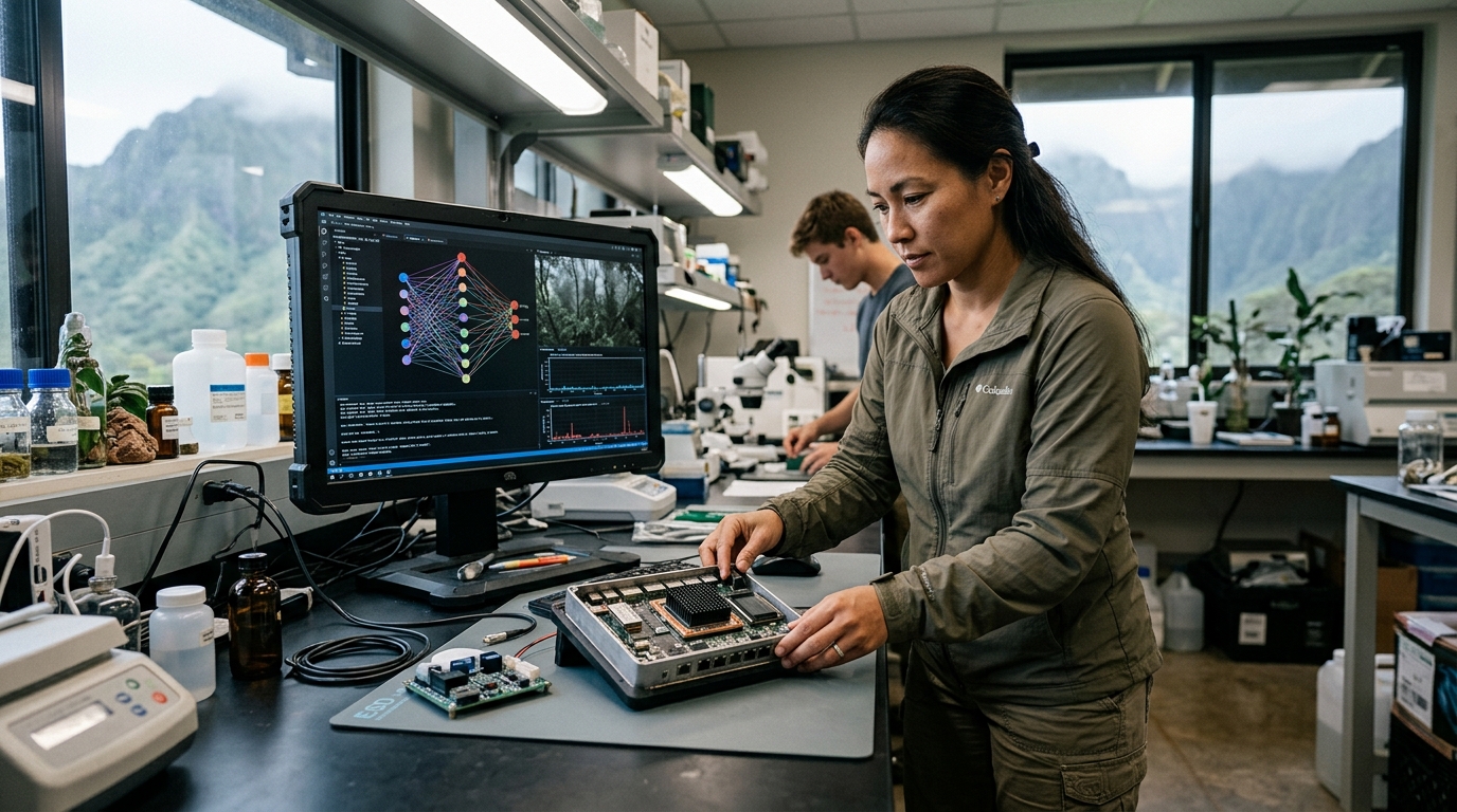 AI on the Peak of Kaʻala: How Field Tech is Saving Hawaii's Cloud Forests