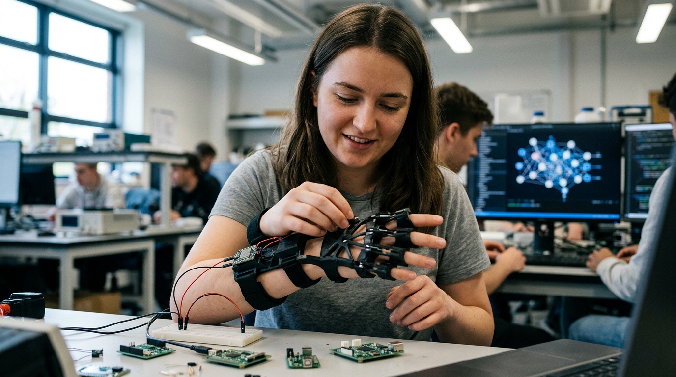 Student Ingenuity: How AI-Powered Wearables are Restoring Autonomy to the Human Hand