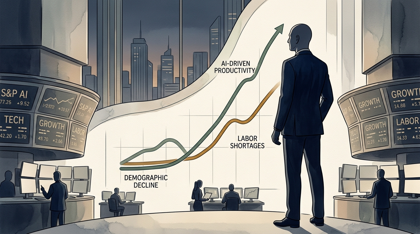 Jeff Bezos: AI as the Antidote to Demographic Decline and Labor Shortages