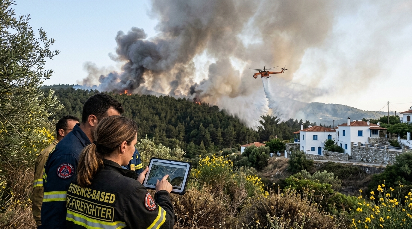 Φωτιά στη Σκιάθο: Η Πρώιμη Προειδοποίηση της Κλιματικής Κρίσης και η Ανάγκη για Ψηφιακή Θωράκιση