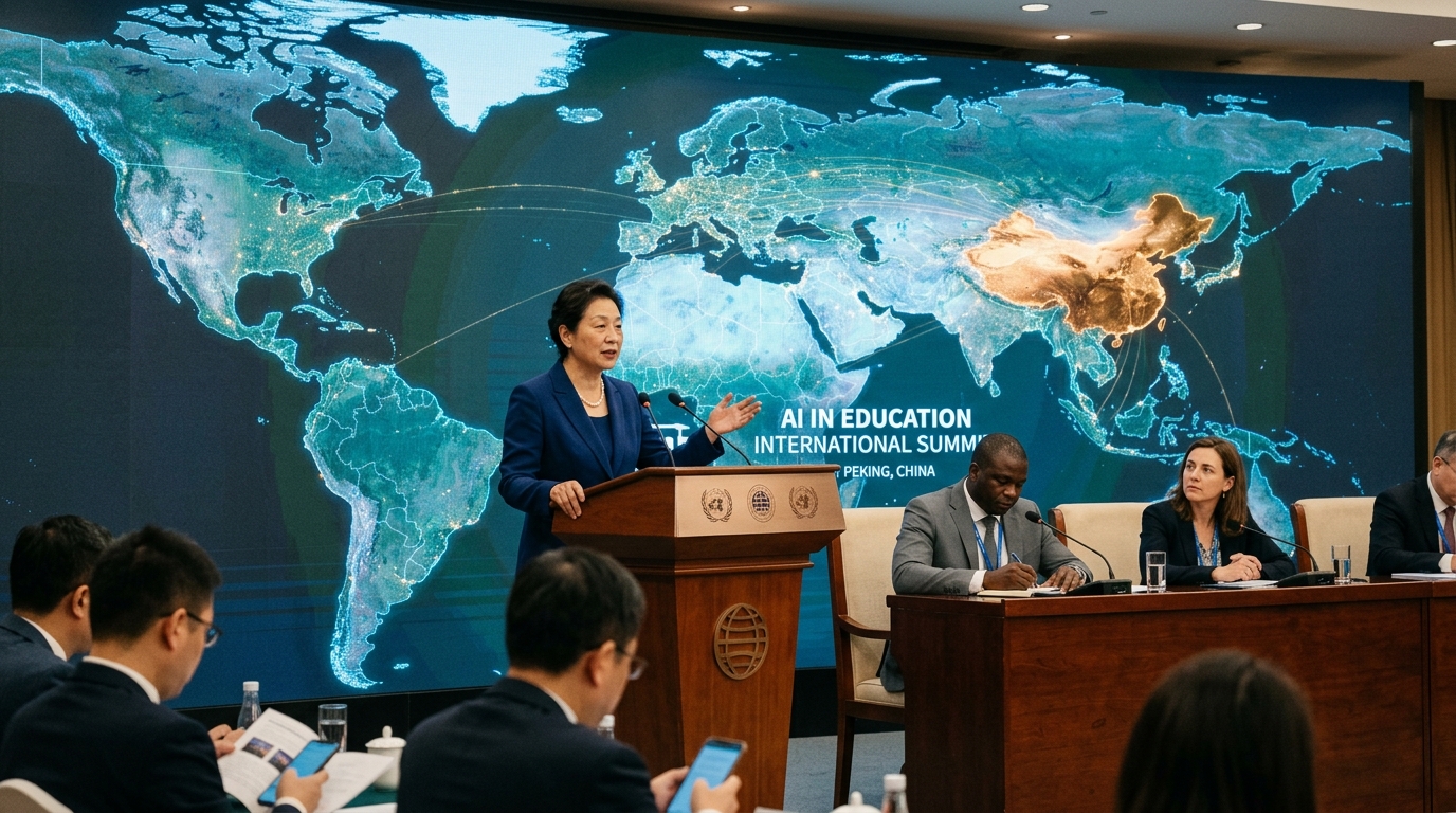China at the Center of Digital Pedagogy: The International Summit on AI in Education