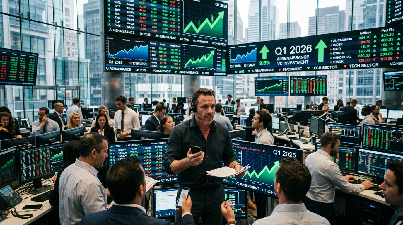 Το Μεγάλο Άλμα: Το Venture Capital σπάει κάθε ρεκόρ το πρώτο τρίμηνο του 2026 χάρη στην Τεχνητή Νοημοσύνη