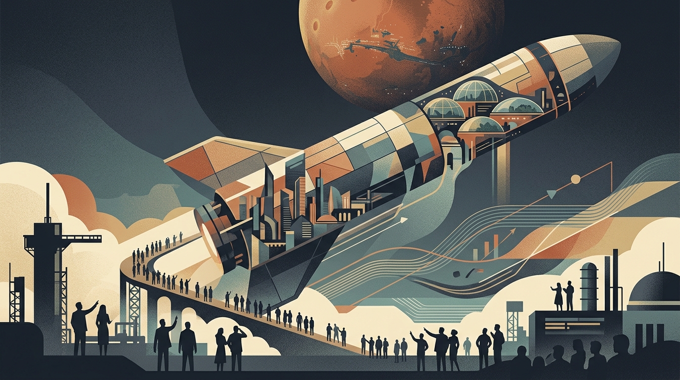 Το πακέτο αμοιβής του Έλον Μασκ στην IPO της SpaceX αποκαλύπτει την αλήθεια: Ένα «τέρας» 1 τρισεκατομμυρίου για τον αποικισμό του Άρη