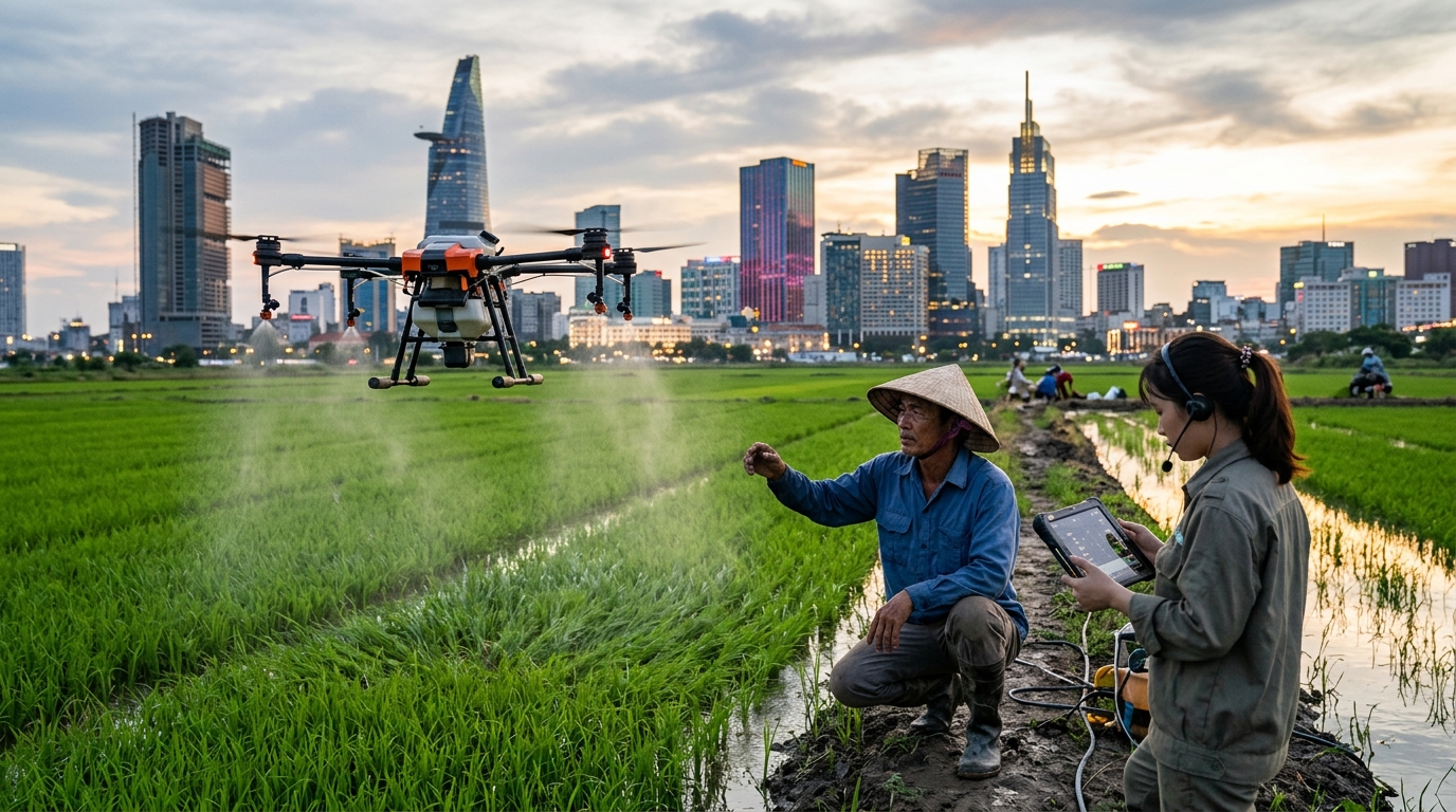 Digital Sowing: How Artificial Intelligence is Transforming Agricultural Production in Vietnam and Beyond