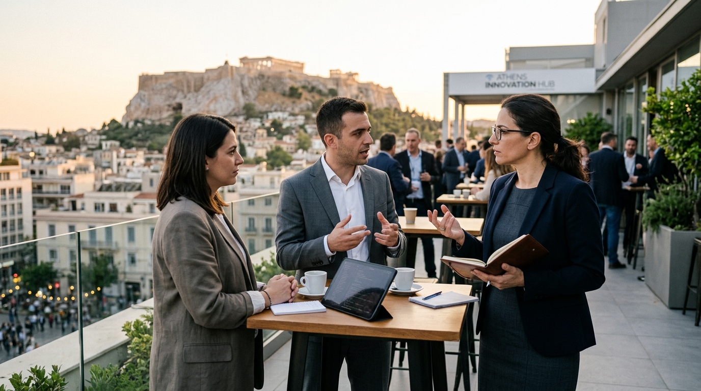 Ψηφιακή απεικόνιση προστασίας δεδομένων και ιδιωτικότητας AI.