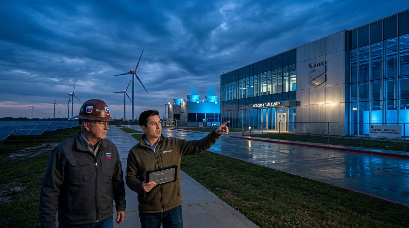The Alliance of Giants: Chevron and Microsoft Redefine Energy Sourcing for AI Data Centers in Texas