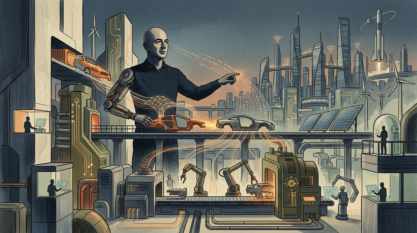 Getting Physical: Jeff Bezos’s Billion-Dollar Quest to Fire Up Manufacturing with AI