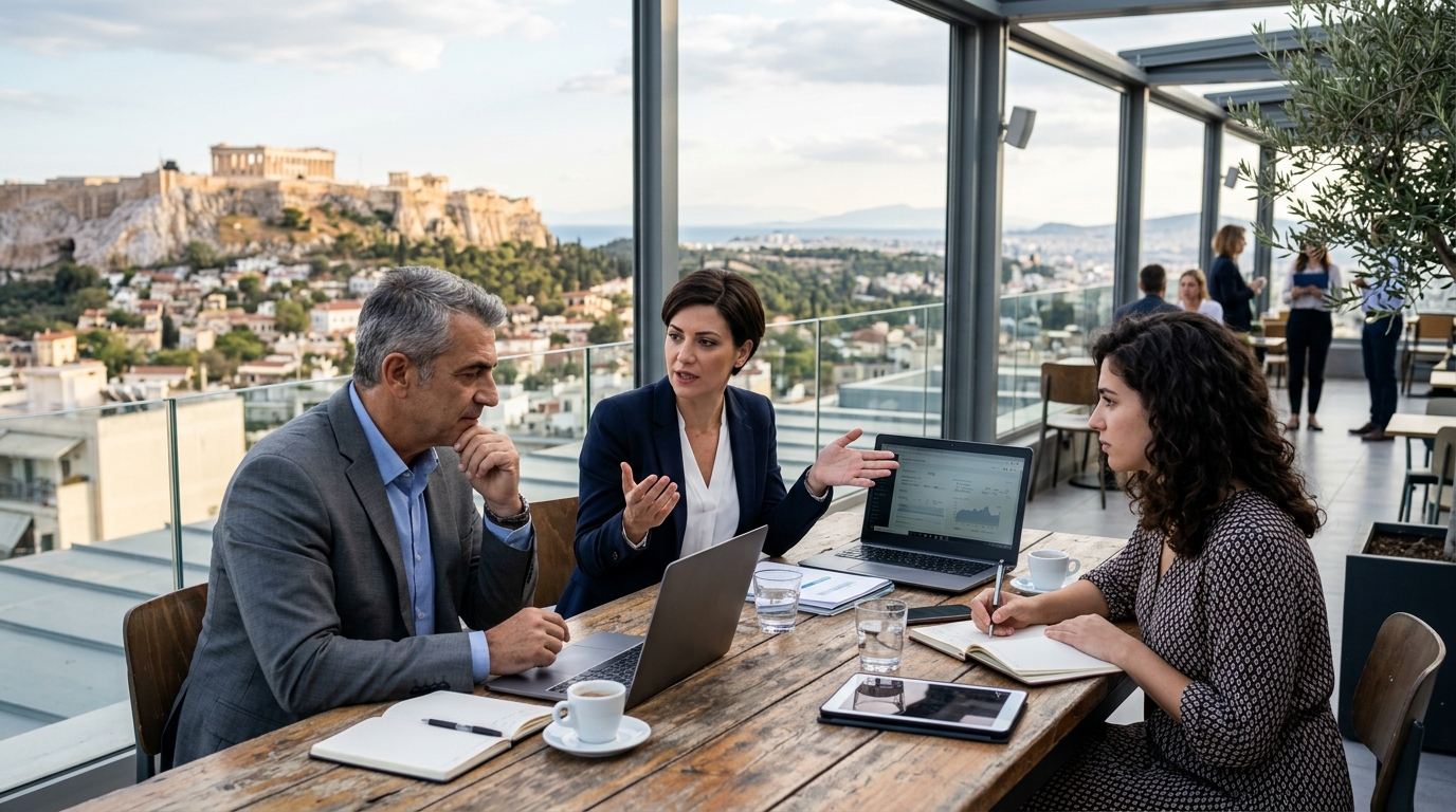 Greece in Transition: Artificial Intelligence, Pay Equity, and the New Investment Architecture