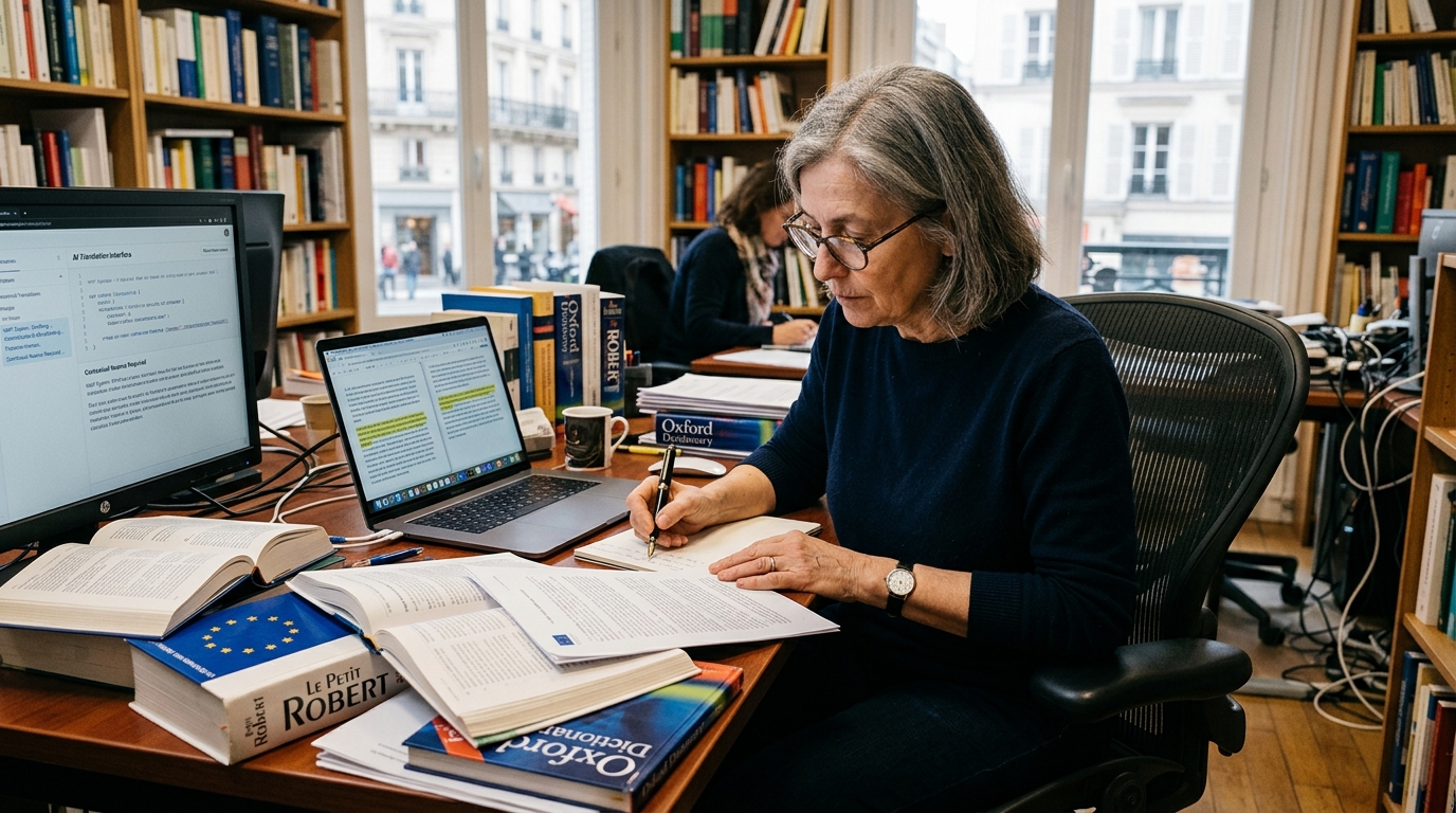 ‘Being human helps’: Despite the rise of AI, is there still hope for Europe’s translators?