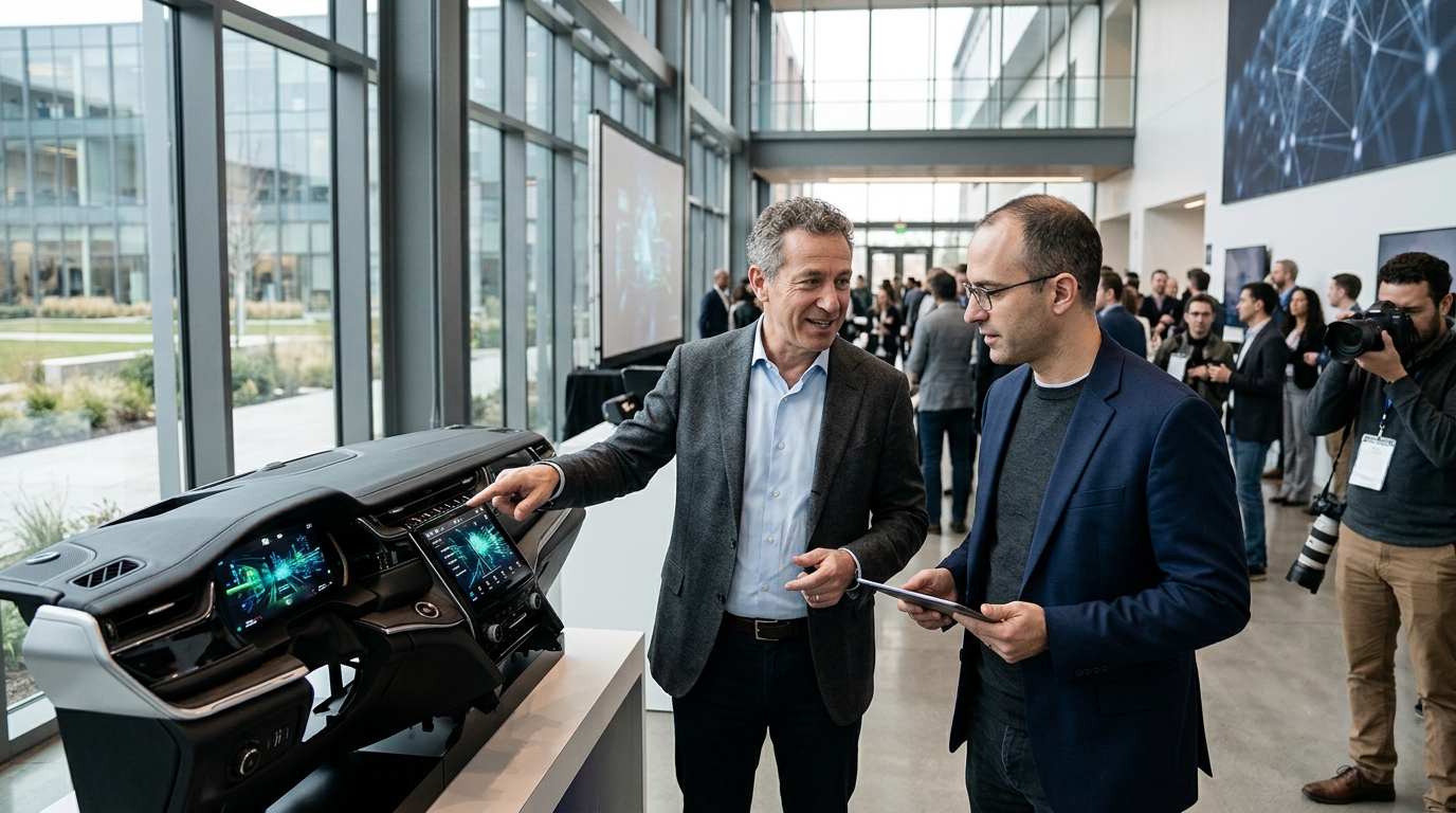 Stellantis and Qualcomm partnership integrating the Snapdragon platform into digital vehicles.