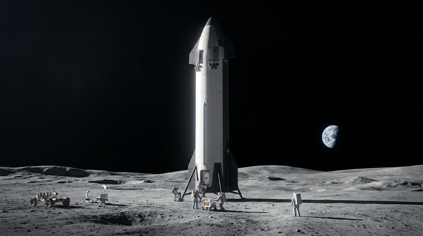 Το μονοπώλιο του Musk στη Σελήνη: Η έκρηξη της Blue Origin αφήνει τη NASA δέσμια της SpaceX