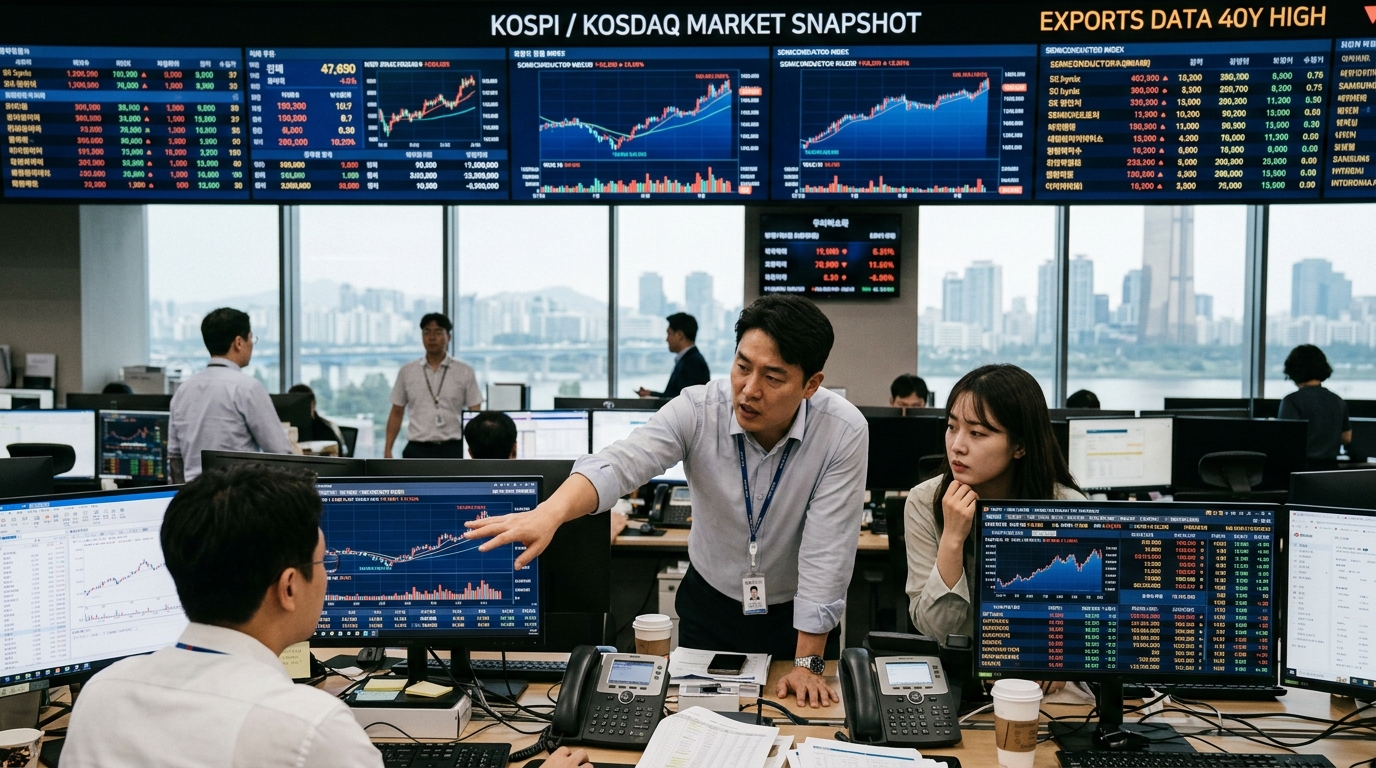 The Han River Miracle 2.0: South Korea’s Exports Hit 40-Year High Amid AI Semiconductor Boom