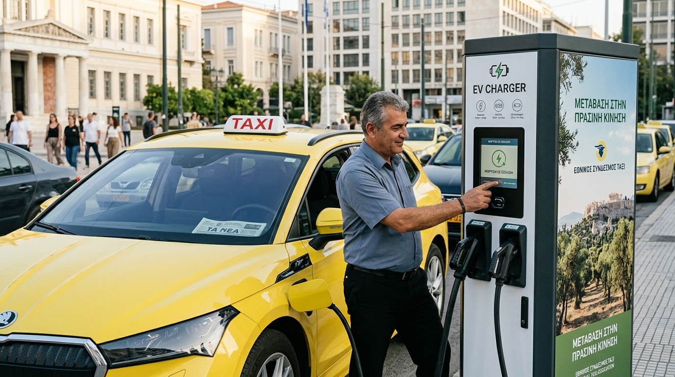 Zap Taxi Club: Η Στρατηγική Συμμαχία που Επιταχύνει την Πράσινη Μετάβαση των Ελληνικών Ταξί