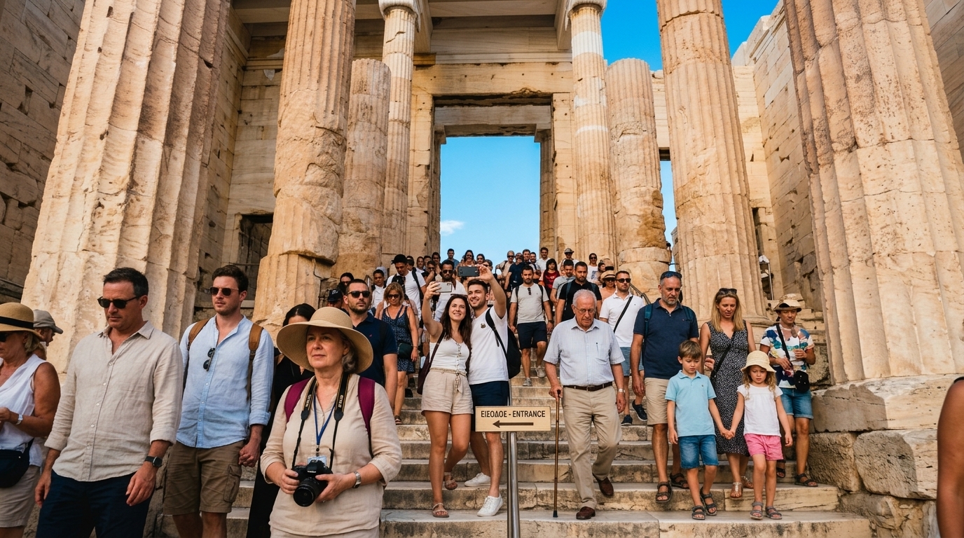 Τουρισμός: Η Ελλάδα σπάει τα κοντέρ με αύξηση 36,7% – Η «βαριά βιομηχανία» στην εποχή της Τεχνητής Νοημοσύνης
