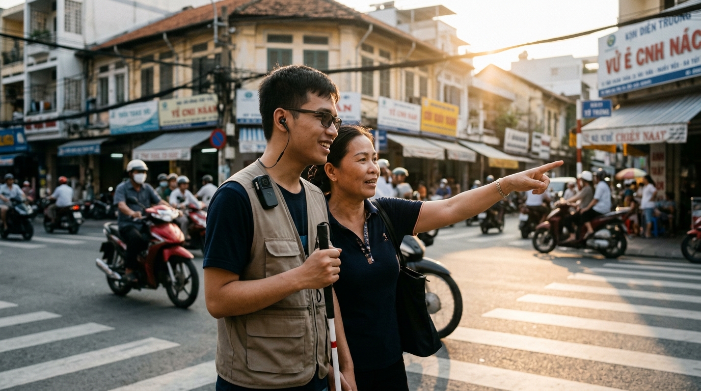 AI as a Beacon: Empowering the Visually Impaired through Technology in Vietnam