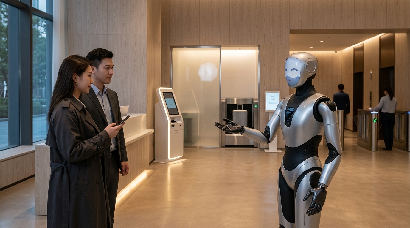 China’s Post-Human Hospitality: The First Fully Automated Robot Hotel Set for 2027