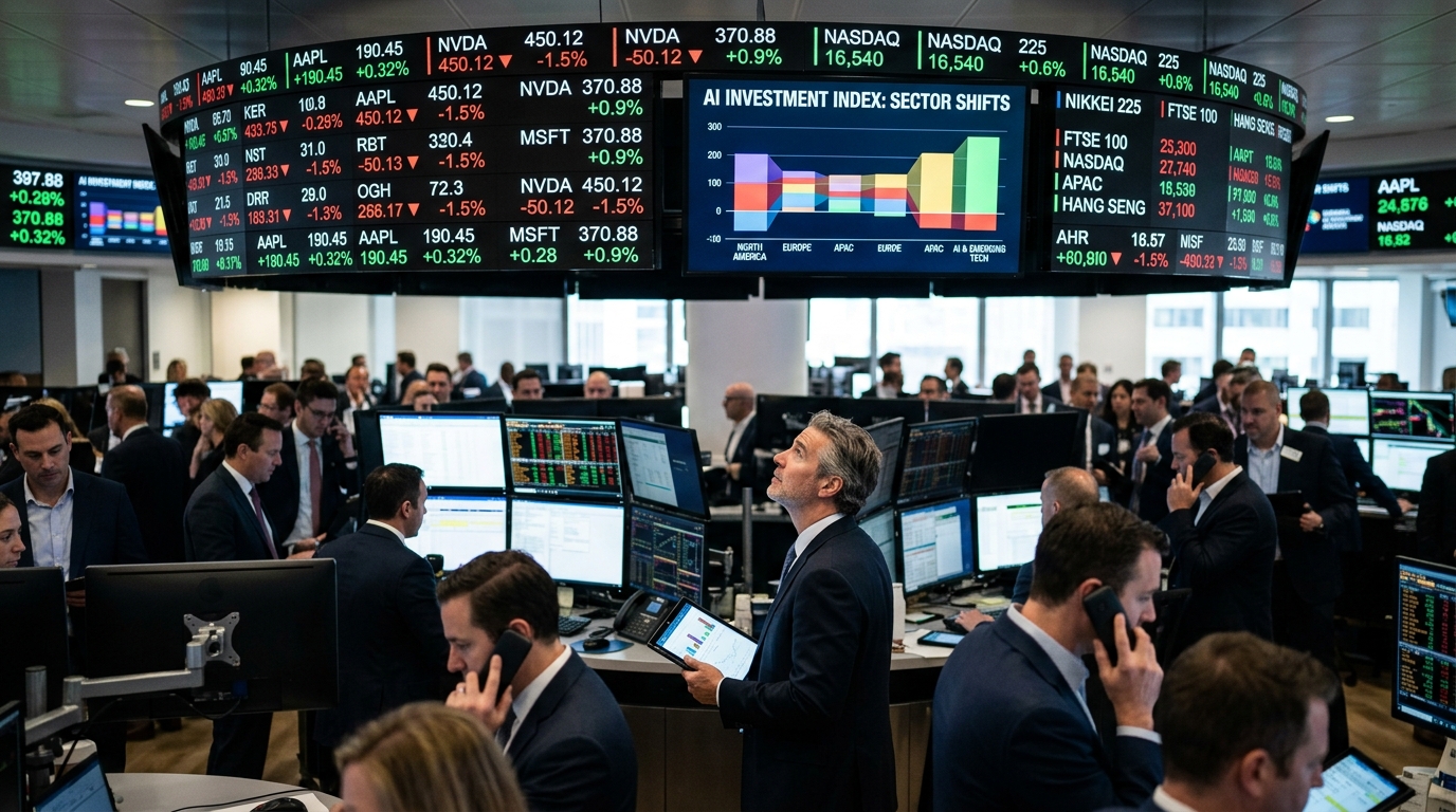 Η Μεγάλη Ανακατάταξη: Πώς η Τεχνητή Νοημοσύνη Αναδιαμορφώνει τον Παγκόσμιο Επενδυτικό Χάρτη