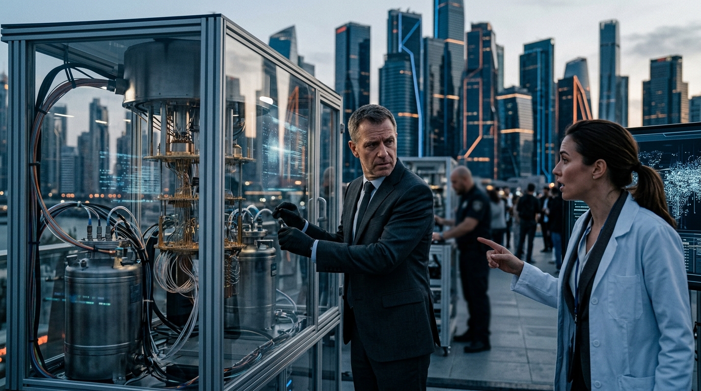 The Wall Street Schism: Quantum Computing’s High-Stakes Gamble